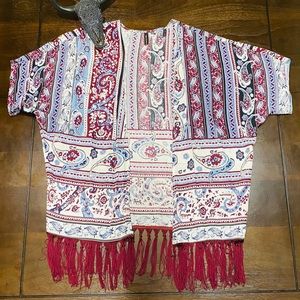 Fringe Kimono